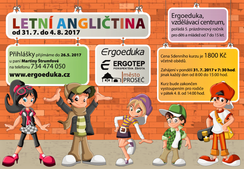 Letní angličtina 2015 aj 2017
